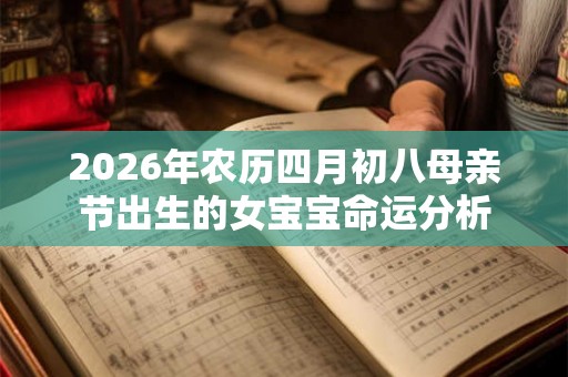 2026年农历四月初八母亲节出生的女宝宝命运分析