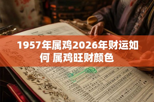 1957年属鸡2026年财运如何 属鸡旺财颜色