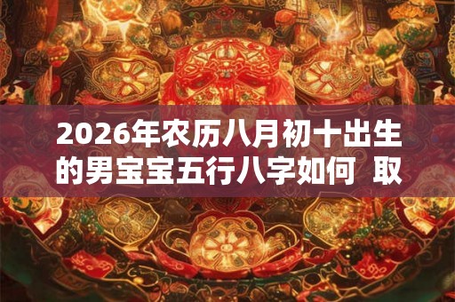 2026年农历八月初十出生的男宝宝五行八字如何 取什么名字好 2026年农历八月初十出生的男宝宝五行八字如何 取什么名字好