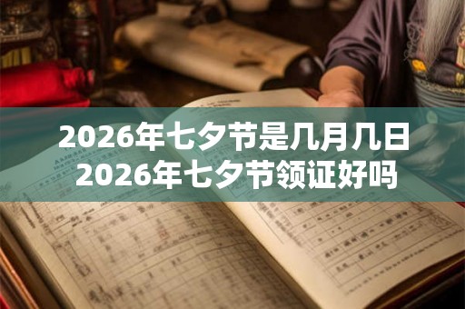 2026年七夕节是几月几日 2026年七夕节领证好吗