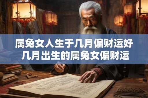 属兔女人生于几月偏财运好 几月出生的属兔女偏财运佳 属兔女人生于几月偏财运好 几月出生的属兔女偏财运佳