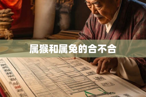 属猴和属兔的合不合