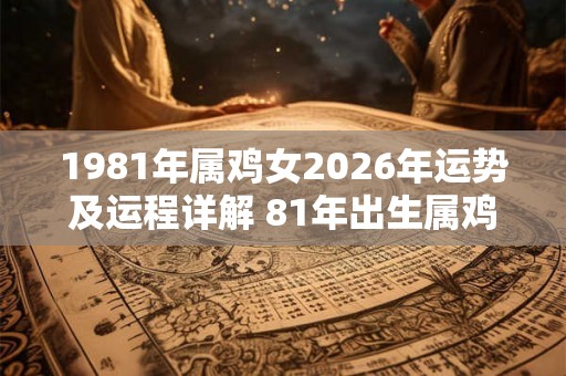 1981年属鸡女2026年运势及运程详解 81年出生属鸡人2026全年每月运势女性