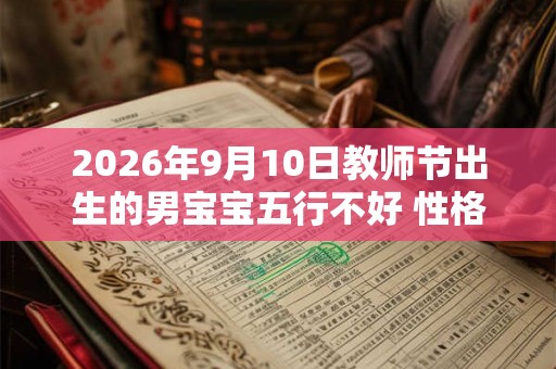 2026年9月10日教师节出生的男宝宝五行不好 性格分析