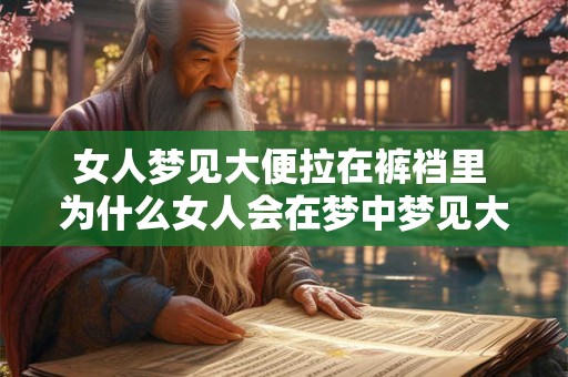 女人梦见大便拉在裤裆里 为什么女人会在梦中梦见大便拉在裤裆里