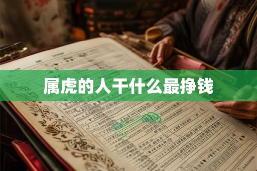 属虎的人干什么最挣钱