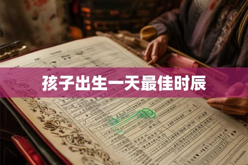 孩子出生一天最佳时辰 孩子出生一天最佳时辰