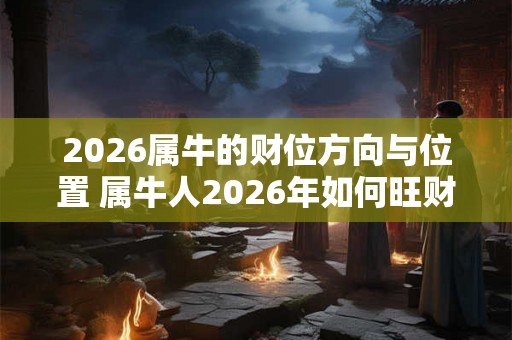 2026属牛的财位方向与位置 属牛人2026年如何旺财 2026属牛的财位方向与位置 属牛人2026年如何旺财