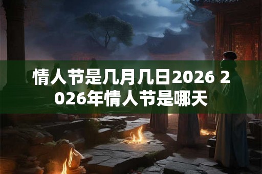 情人节是几月几日2026 2026年情人节是哪天