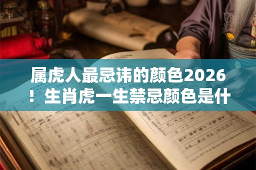 属虎人最忌讳的颜色2026！生肖虎一生禁忌颜色是什么