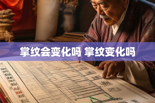 掌纹会变化吗 掌纹变化吗 掌纹会变化吗 掌纹变化吗
