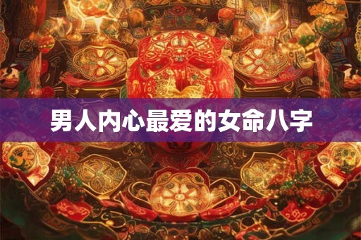 男人内心最爱的女命八字