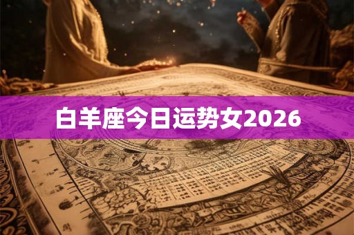白羊座今日运势女2026