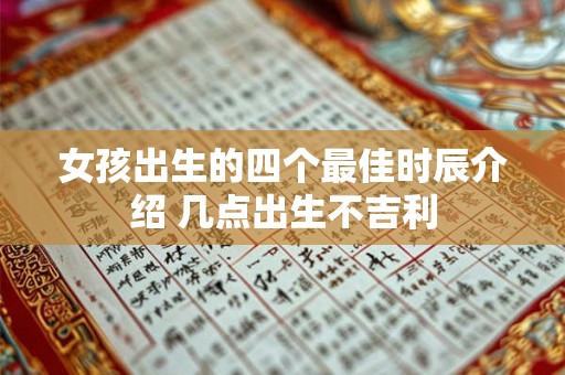 女孩出生的四个最佳时辰介绍 几点出生不吉利