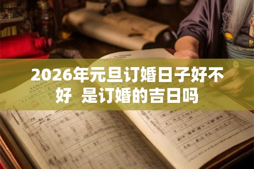 2026年元旦订婚日子好不好  是订婚的吉日吗