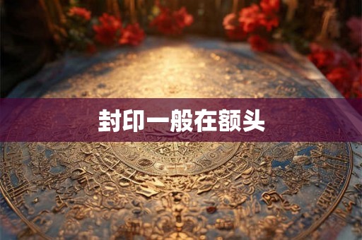 封印一般在额头 封印一般在额头