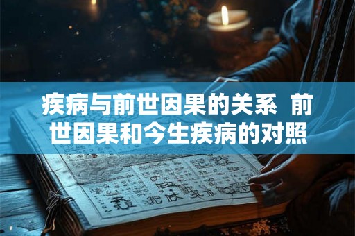 疾病与前世因果的关系 前世因果和今生疾病的对照 疾病与前世因果的关系 前世因果和今生疾病的对照