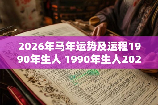 2026年马年运势及运程1990年生人 1990年生人2026年马年运势如何 2026年马年运势及运程1990年生人 1990年生人2026年马年运势如何