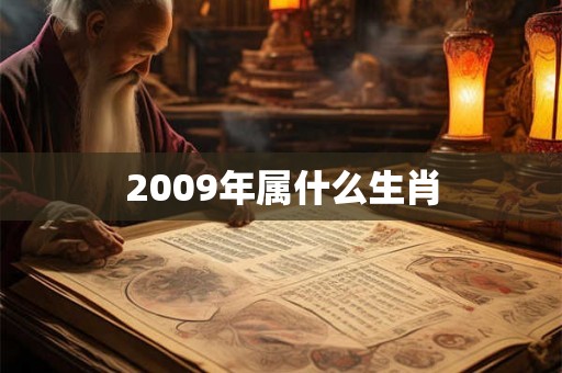 2009年属什么生肖