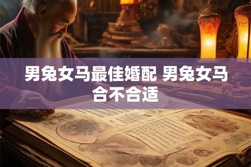 男兔女马最佳婚配 男兔女马合不合适 男兔女马最佳婚配 男兔女马合不合适