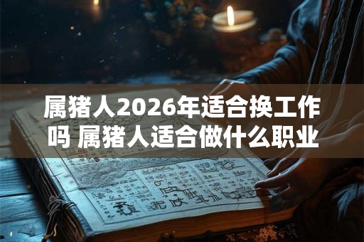 属猪人2026年适合换工作吗 属猪人适合做什么职业