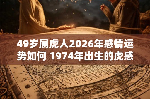 49岁属虎人2026年感情运势如何 1974年出生的虎感情顺利吗