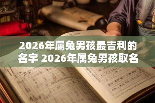 2026年属兔男孩最吉利的名字 2026年属兔男孩取名最佳字