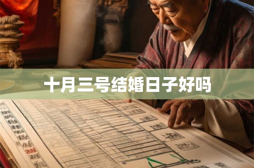 十月三号结婚日子好吗