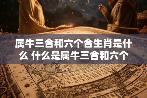 属牛三合和六个合生肖是什么 什么是属牛三合和六个合生肖