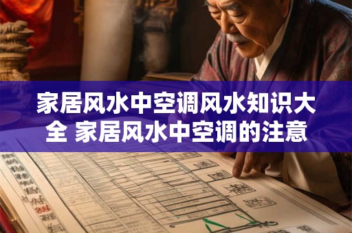 家居风水中空调风水知识大全 家居风水中空调的注意事项