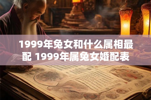 1999年兔女和什么属相最配 1999年属兔女婚配表