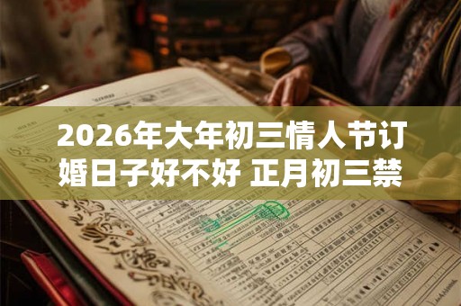 2026年大年初三情人节订婚日子好不好 正月初三禁忌