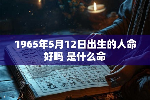 1965年5月12日出生的人命好吗 是什么命 1965年5月12日出生的人命好吗 是什么命