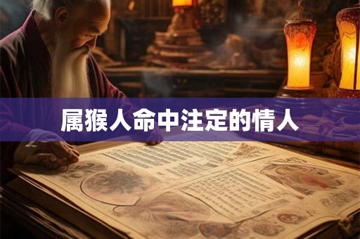 属猴人命中注定的情人