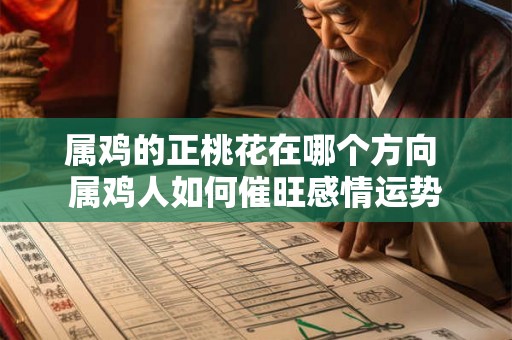 属鸡的正桃花在哪个方向 属鸡人如何催旺感情运势