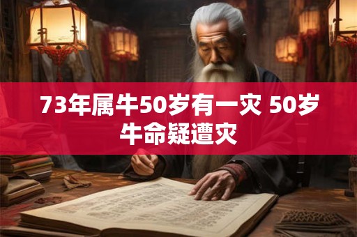 73年属牛50岁有一灾 50岁牛命疑遭灾