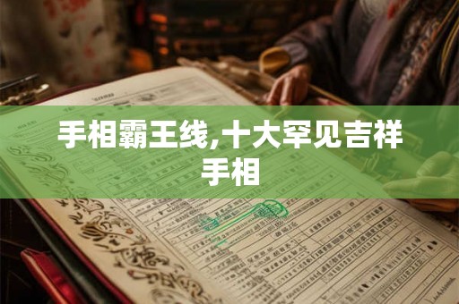 手相霸王线,十大罕见吉祥手相