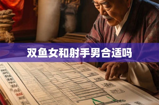 双鱼女和射手男合适吗