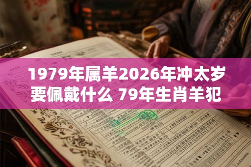 1979年属羊2026年冲太岁要佩戴什么 79年生肖羊犯太岁怎么化解