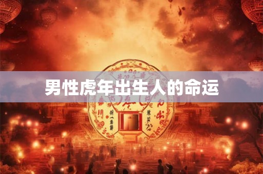 男性虎年出生人的命运