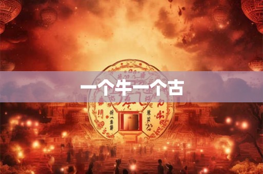 一个牛一个古 一个牛一个古