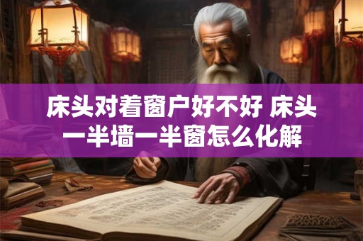 床头对着窗户好不好 床头一半墙一半窗怎么化解