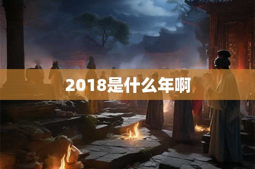 2018是什么年啊