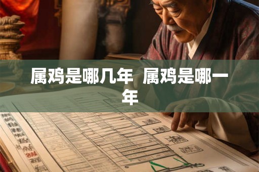 属鸡是哪几年 属鸡是哪一年 属鸡是哪几年 属鸡是哪一年