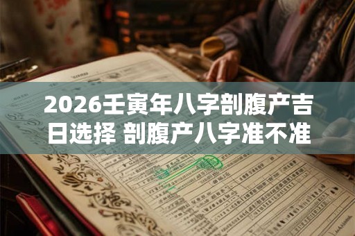 2026壬寅年八字剖腹产吉日选择 剖腹产八字准不准