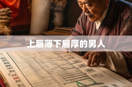 上唇薄下唇厚的男人 上唇薄下唇厚的男人