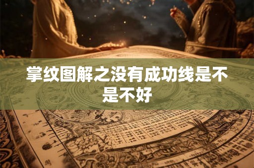 掌纹图解之没有成功线是不是不好