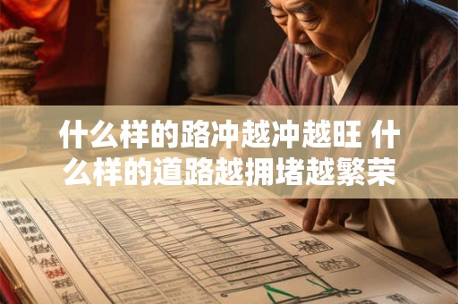 什么样的路冲越冲越旺 什么样的道路越拥堵越繁荣