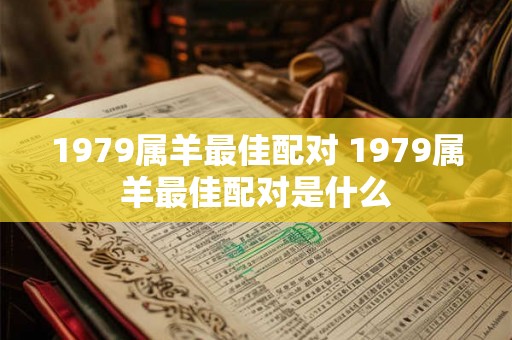 1979属羊最佳配对 1979属羊最佳配对是什么