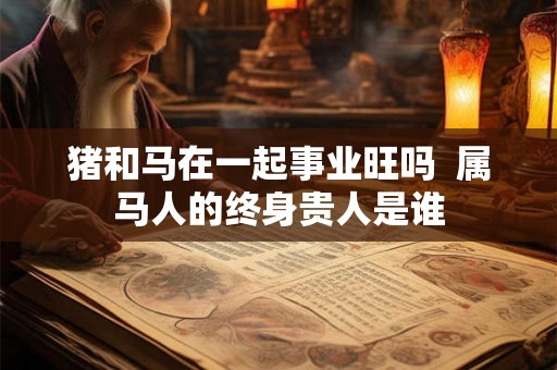 猪和马在一起事业旺吗  属马人的终身贵人是谁
